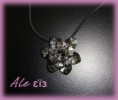 FIORE Silver Night - Cristalli Swarovski